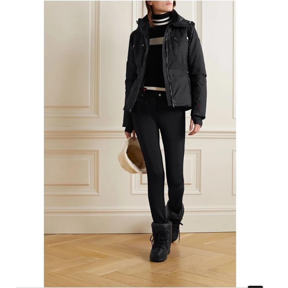 Erin Snow Jes Pant Racer Black $478.  Excellent Size 4
